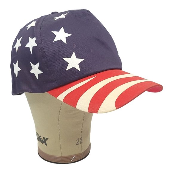 Cobra Star Spangled Banner Flag Cap Snapback Cap Trucker Baseball Hat - Picture 5 of 13